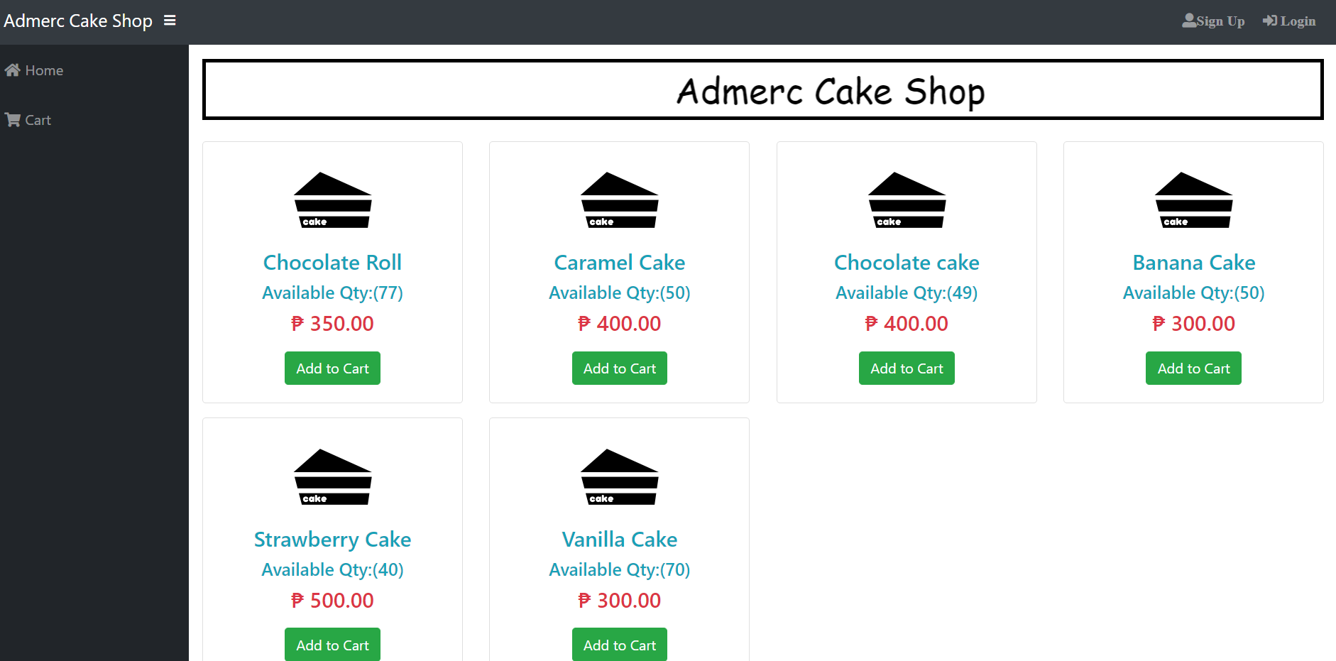 ONLINE CAKE ORDERING AND BAKERY MANAGEMENT SYSTEM